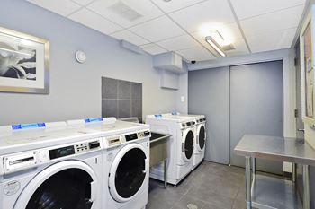 On Site Laundry Center at Reside on Roscoe, Chicago, IL,60657